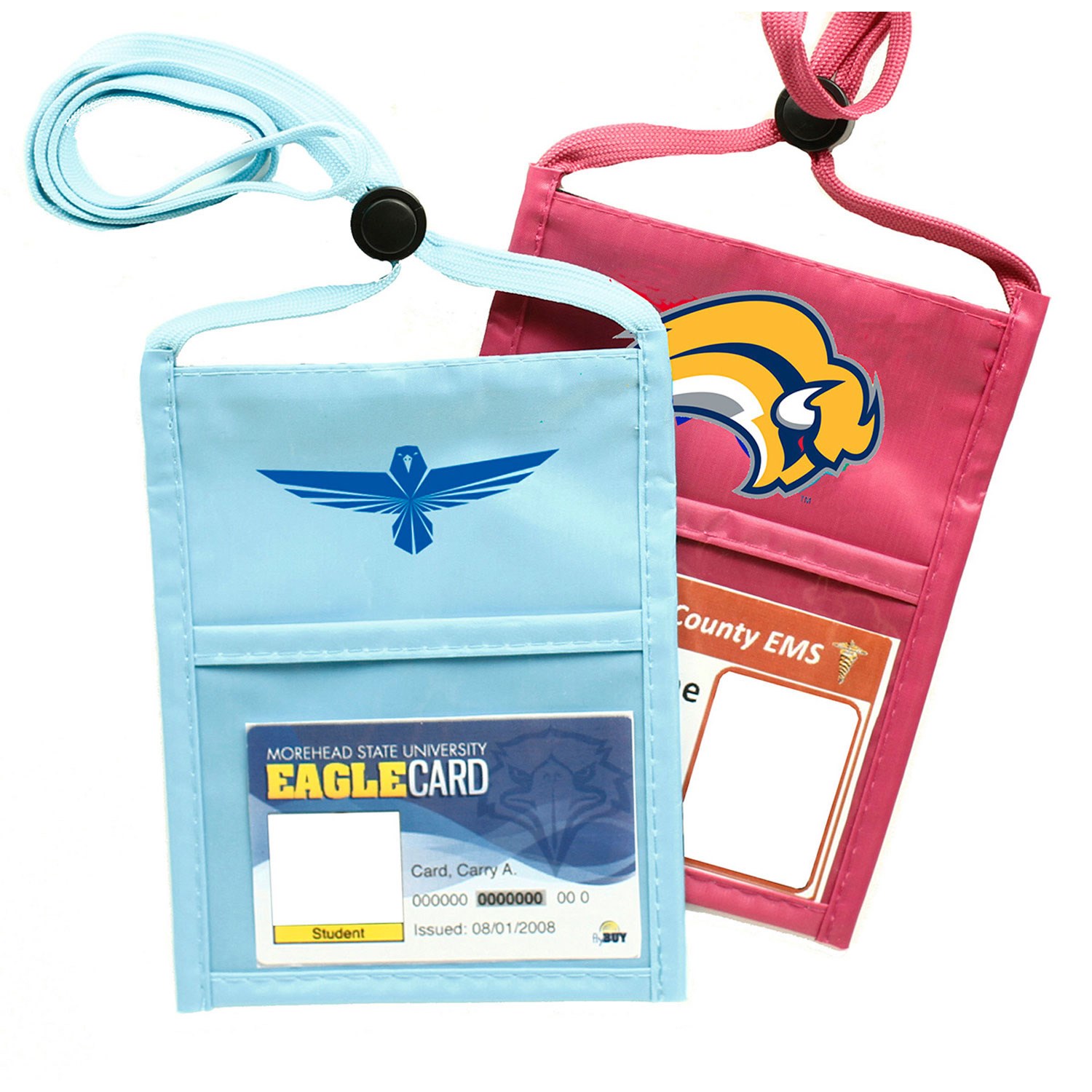 NYLON PREMIUM DOUBLE WINDOW POUCH